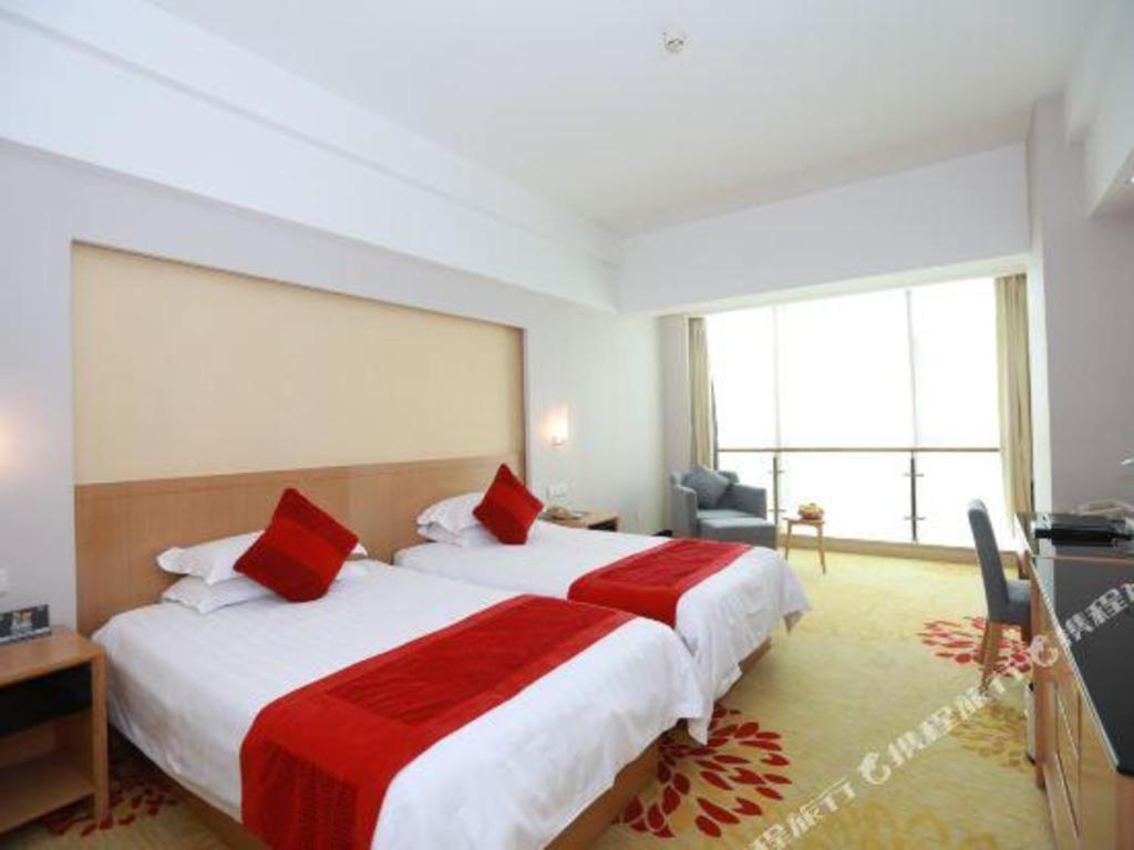 Ramada Plaza By Wyndham Hangzhou Riverside Exterior foto